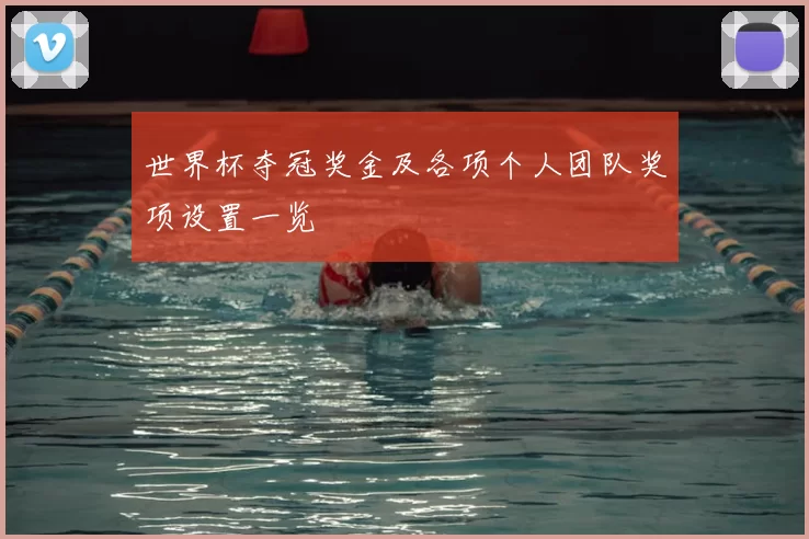 世界杯夺冠奖金及各项个人团队奖项设置一览