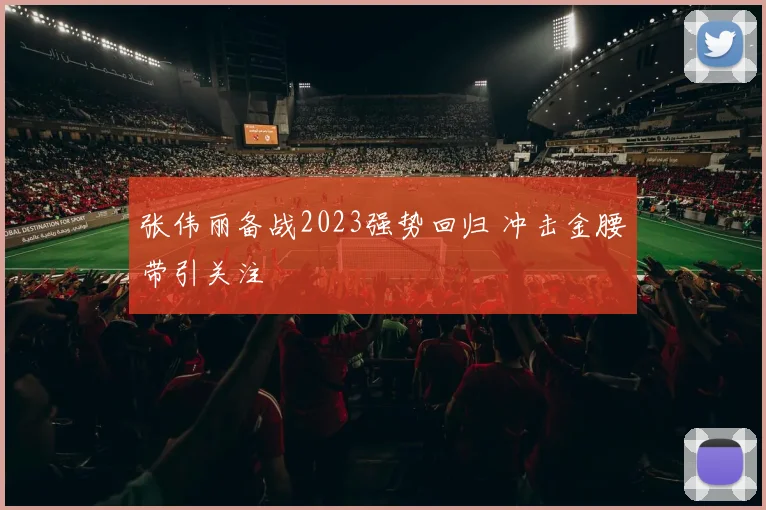 张伟丽备战2023强势回归 冲击金腰带引关注